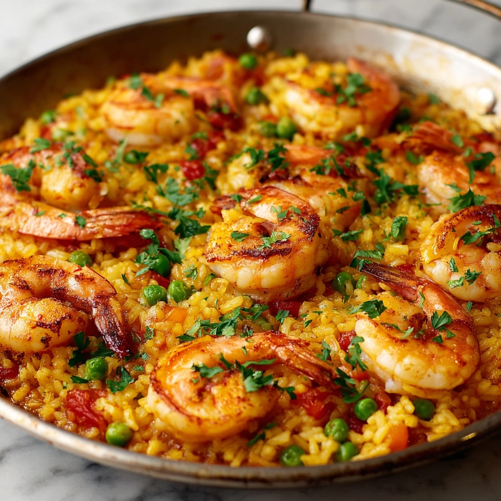 Easy Seafood Paella Recipe - Recipe Image