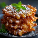 Crispy Funnel Cake Sticks Recipe