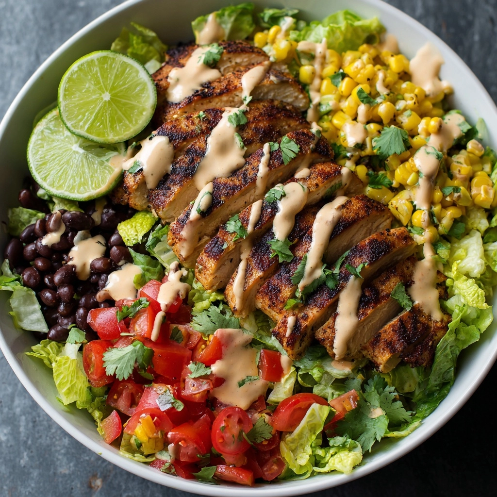 Tex-Mex Chopped Chicken Salad Recipe - Recipe Image