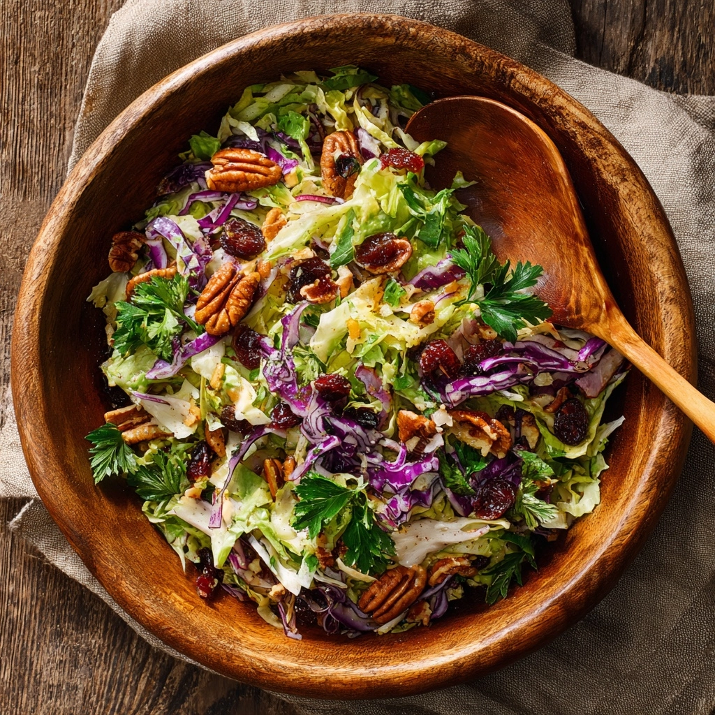 Cranberry Pecan Slaw Recipe - Recipe Image