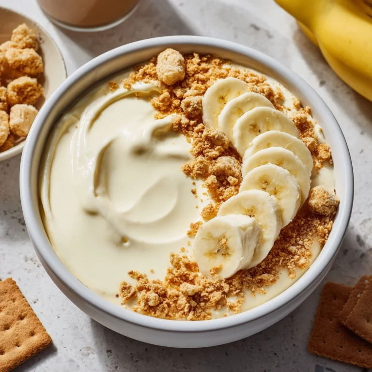 Healthy Banana Pudding with Greek Yogurt Recipe