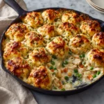 Chicken Cobbler Dinner Casserole Recipe
