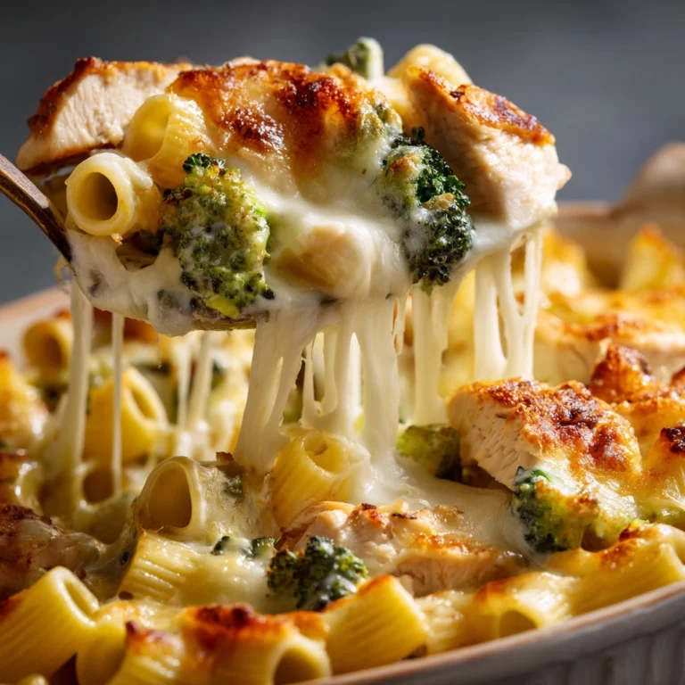 Chicken & Broccoli Alfredo Bake Recipe