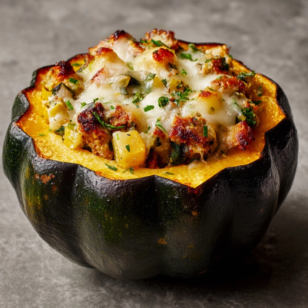Stuffed Acorn Squash Recipe - Recipe Image