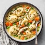 Chicken and Dumplings with Biscuits Recipe