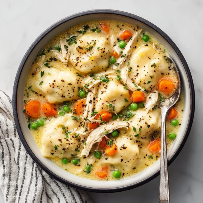 Chicken and Dumplings with Biscuits Recipe