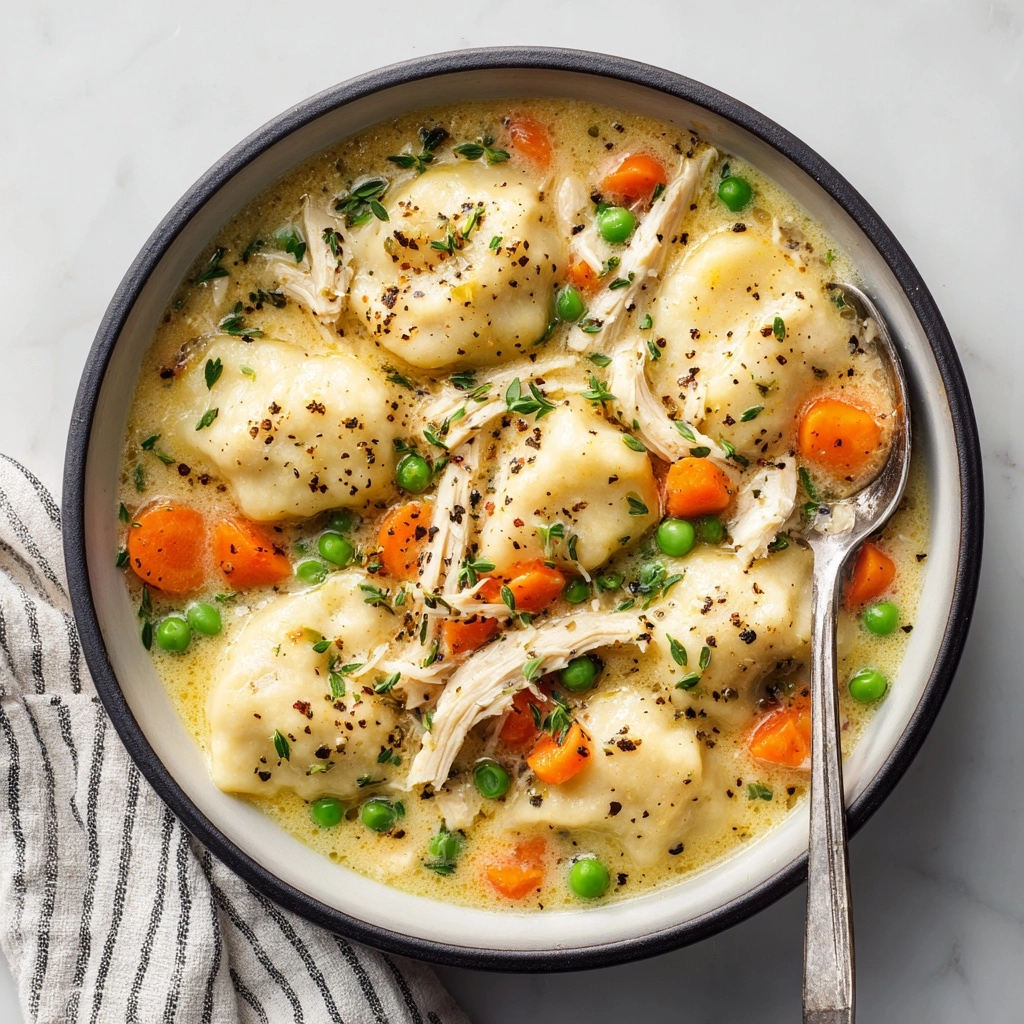 Chicken and Dumplings with Biscuits Recipe - Recipe Image