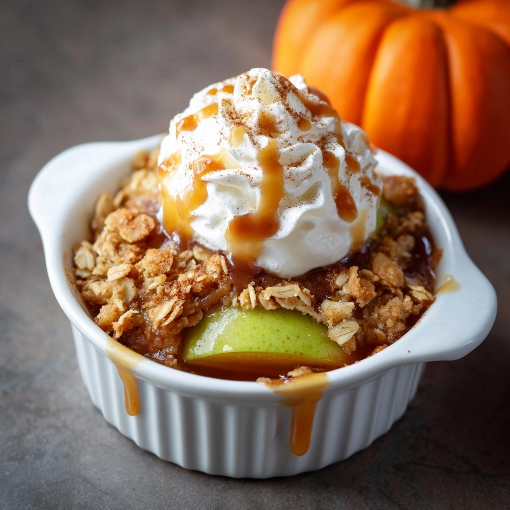 Pumpkin Spice Apple Crisp Recipe - Recipe Image