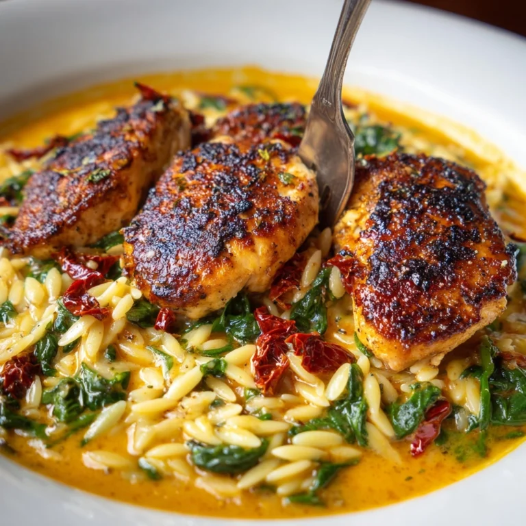 Marry Me Chicken Orzo Recipe
