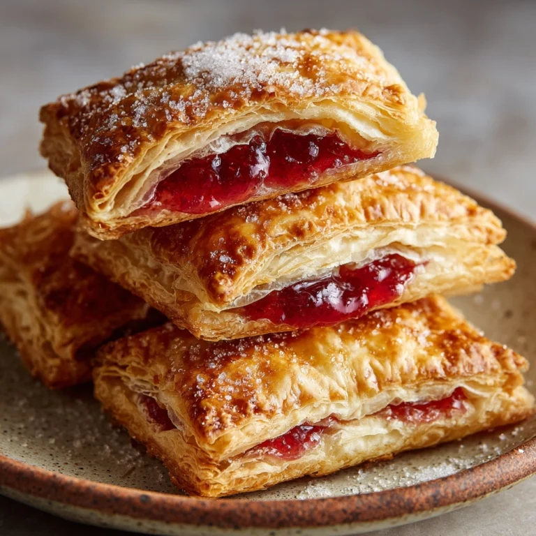 Rhubarb Puff-Tart Pockets Recipe