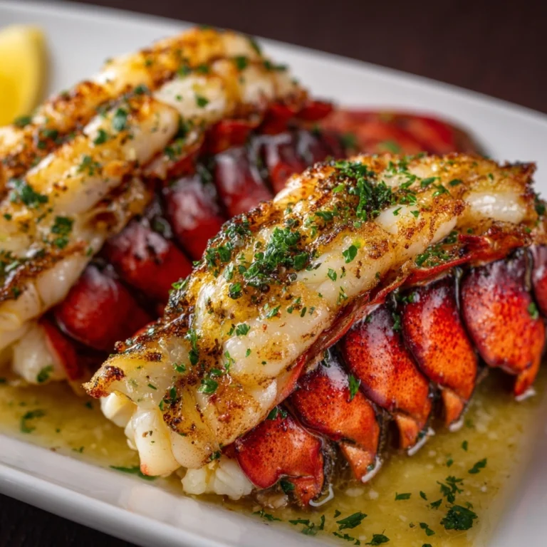 Butter Poached Lobster Tails Recipe