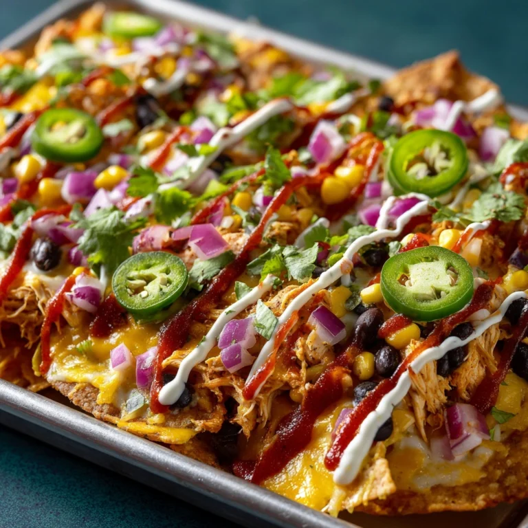 BBQ Chicken Nachos Recipe