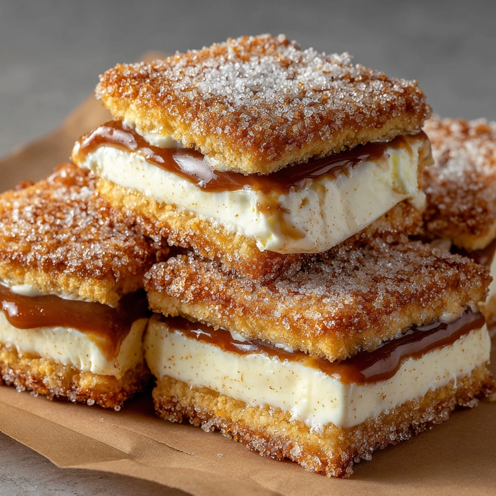 Churro Cheesecake Cookie Butter Bites Pan Recipe - Recipe Image