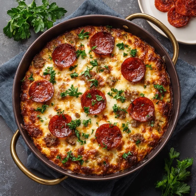 Crustless Pizza Recipe