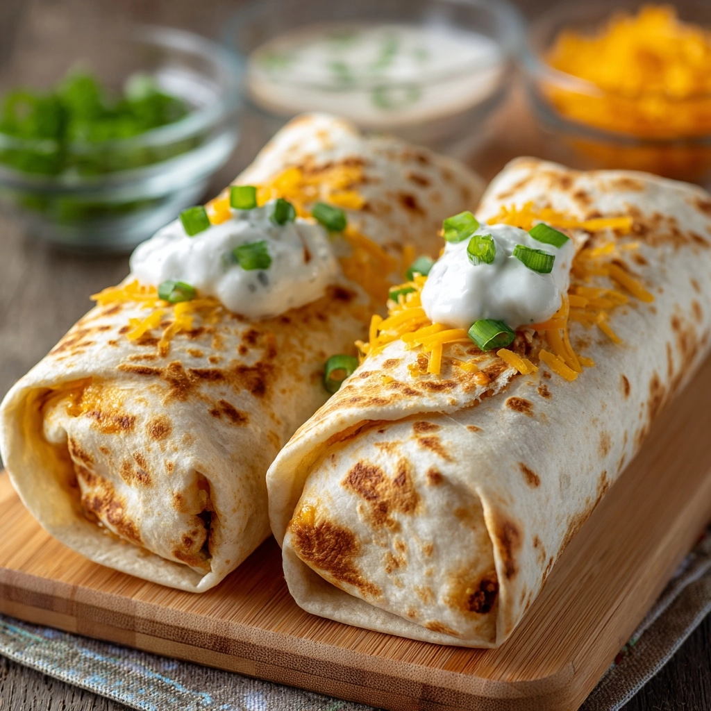 Toasted Chicken Salad Wrap Recipe - Recipe Image
