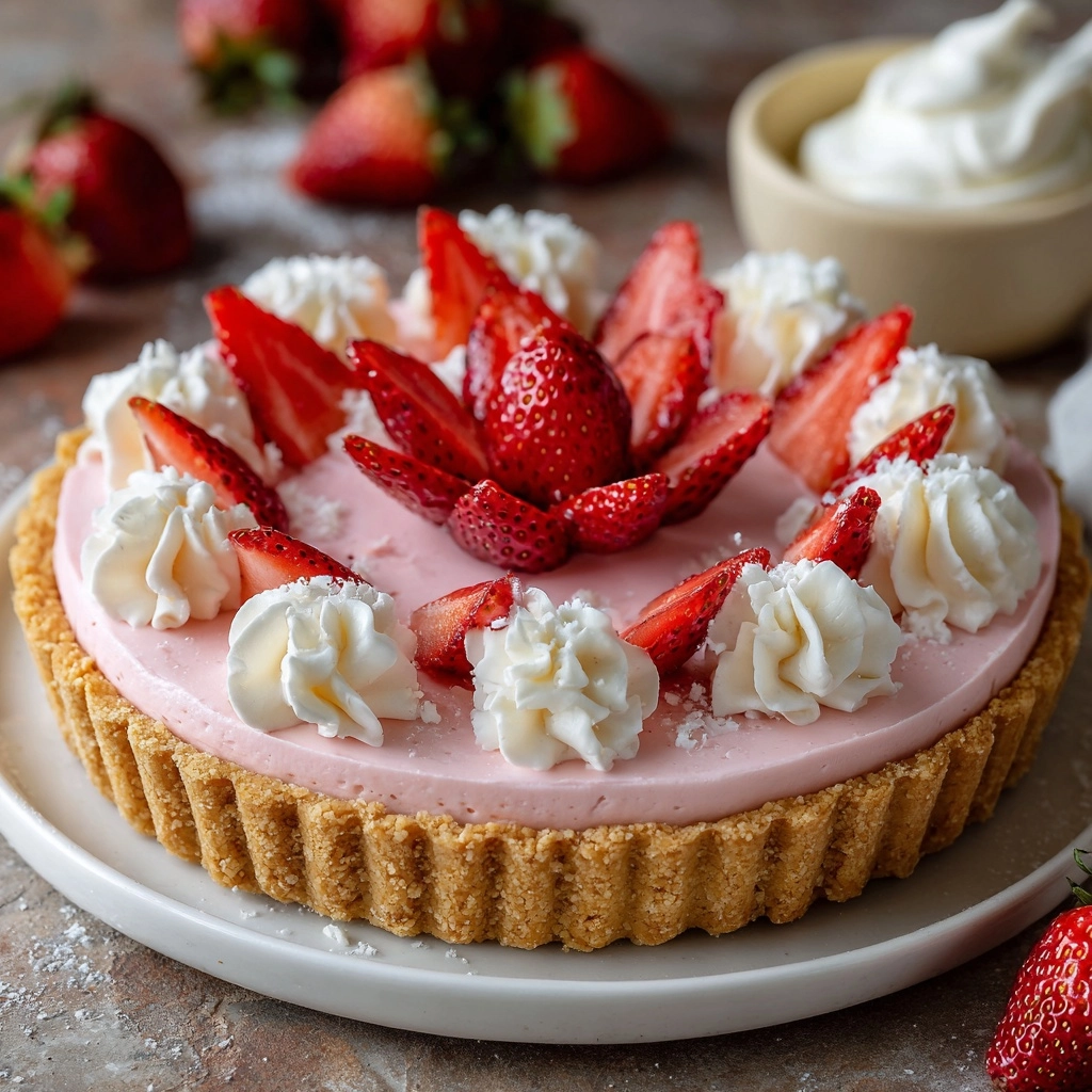 Whipped Strawberry Tart Recipe - Recipe Image
