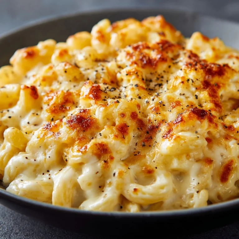 Creamy High Protein Cottage Cheese Mac and Cheese Recipe