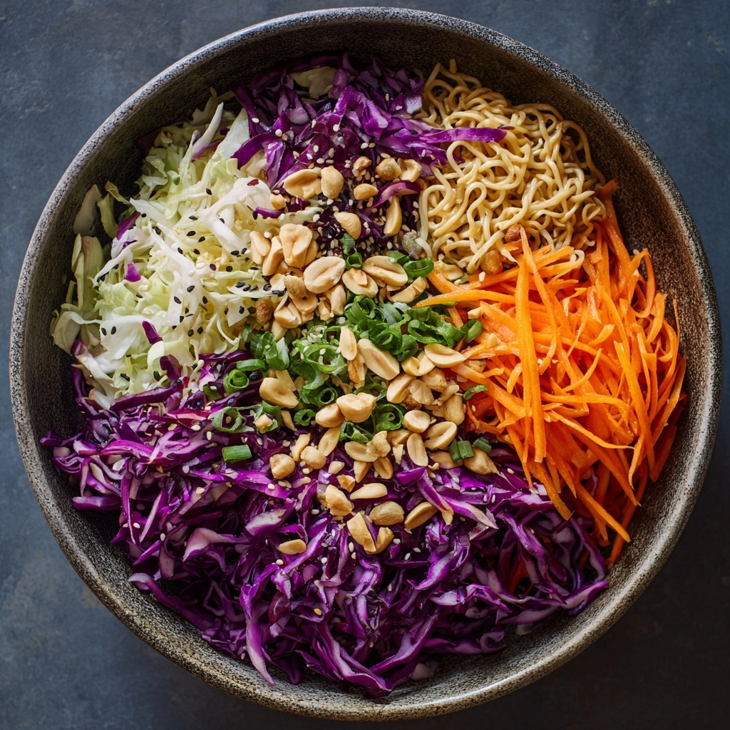 Crunchy Ramen Noodle Salad Recipe - Recipe Image