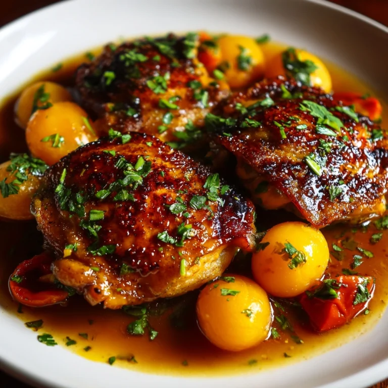 Jalapeño Peach Chicken Recipe
