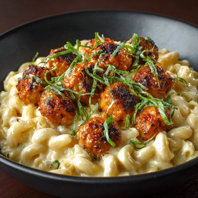 Garlic Butter Chicken Bites with Creamy Pasta Recipe