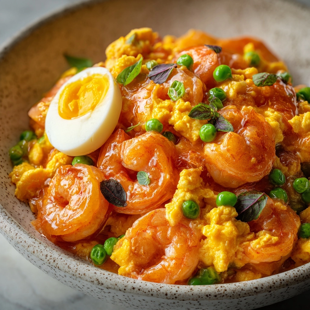 Shrimp and Egg Stir-Fry Recipe - Recipe Image