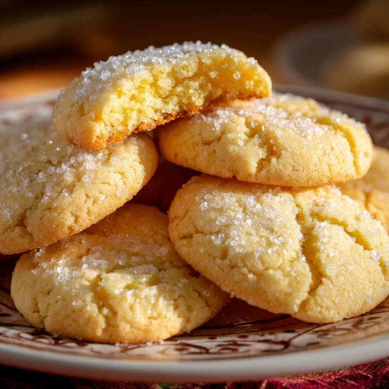 Drop Butter Cookie Recipe