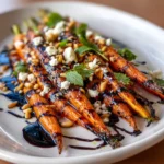 Oven Roasted Carrots with Goat Cheese Recipe