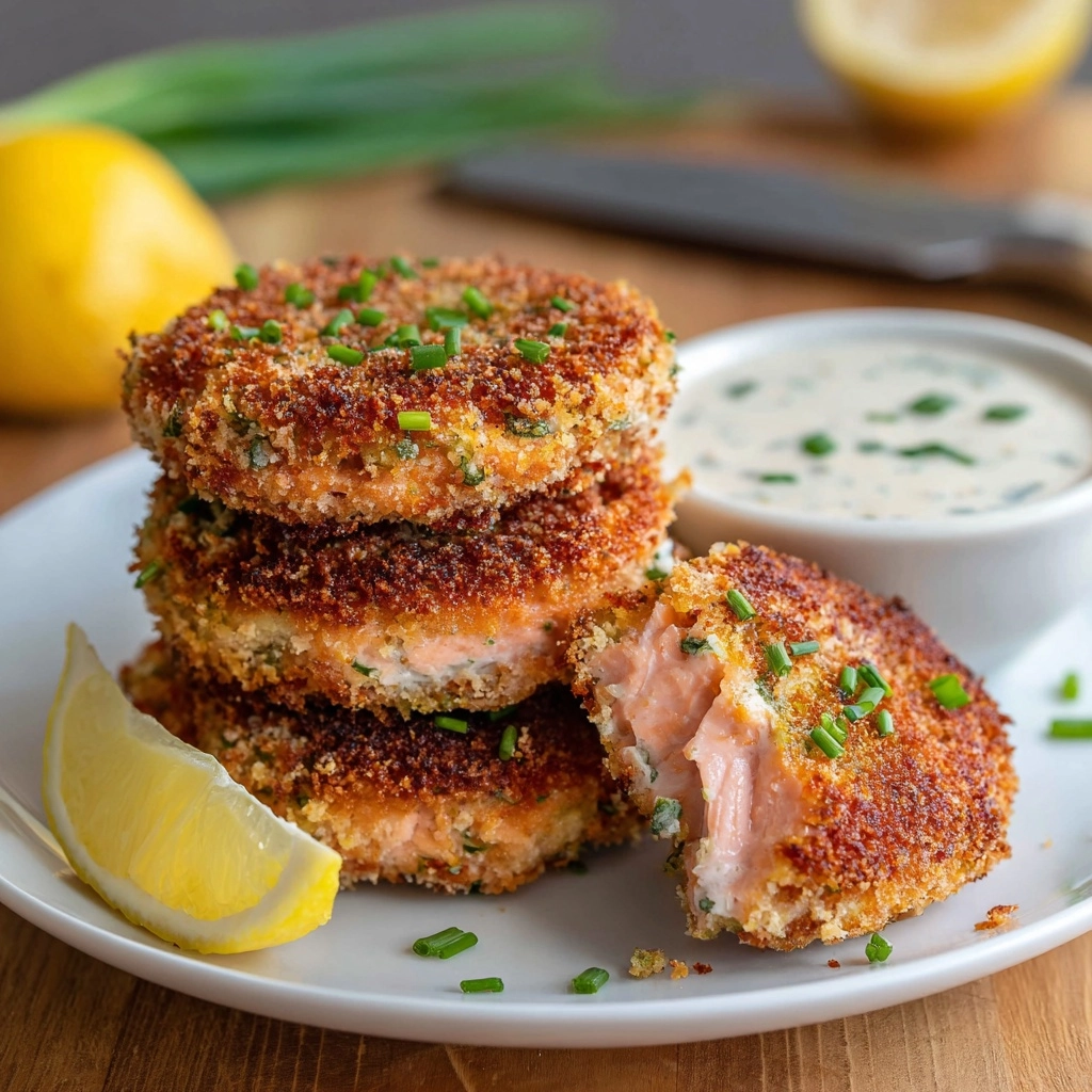 Old-Fashioned Salmon Patties Recipe - Recipe Image