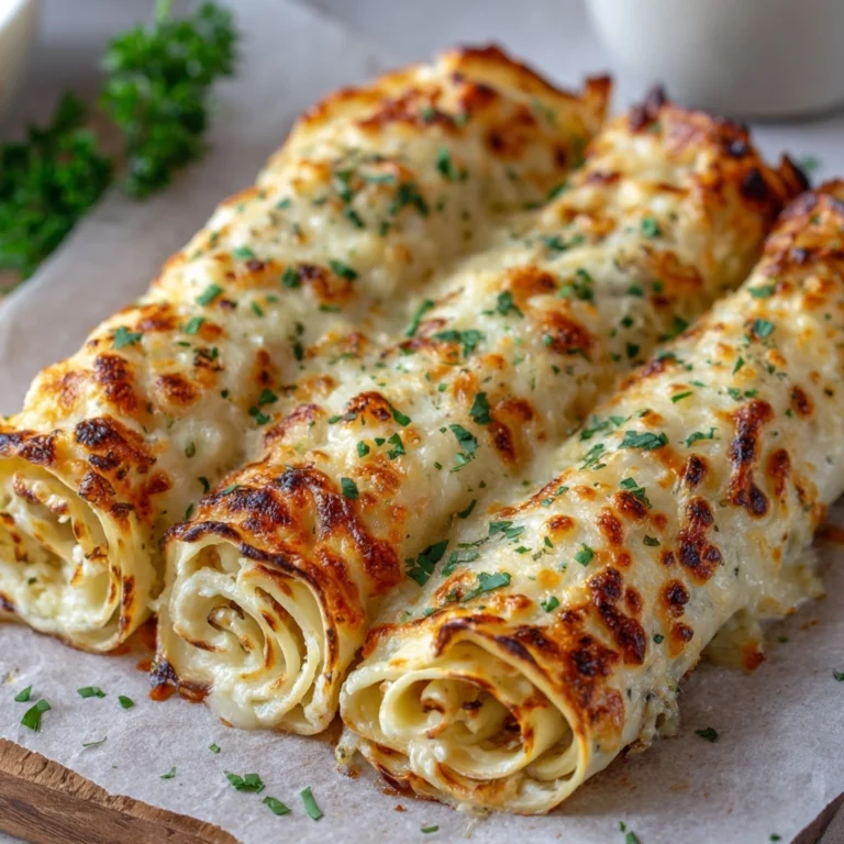 Cheesy Garlic Butter Rollups Recipe