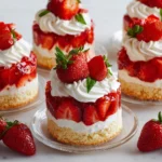 Strawberry Shortcake with Whipped Cream Recipe