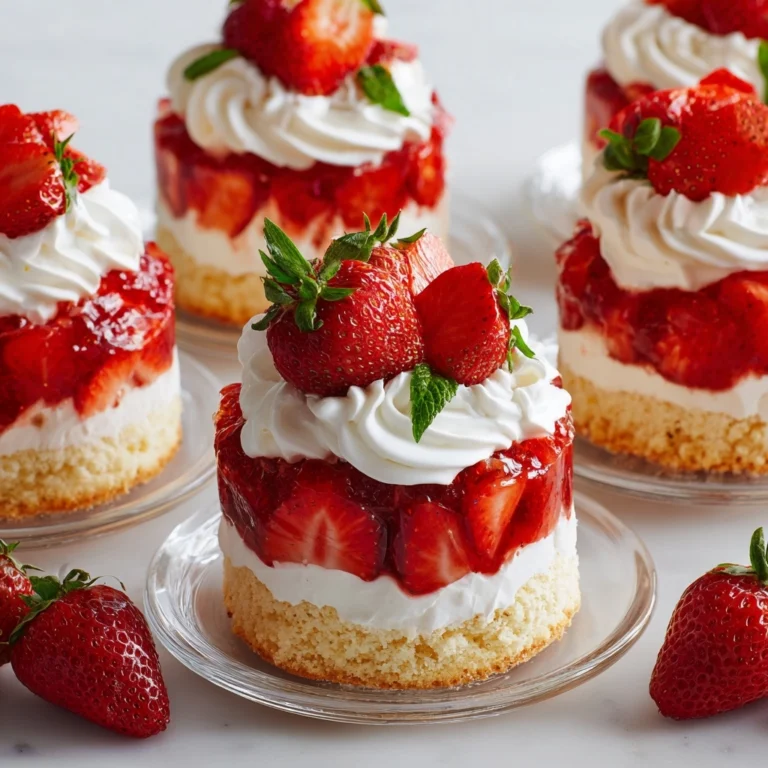 Strawberry Shortcake with Whipped Cream Recipe