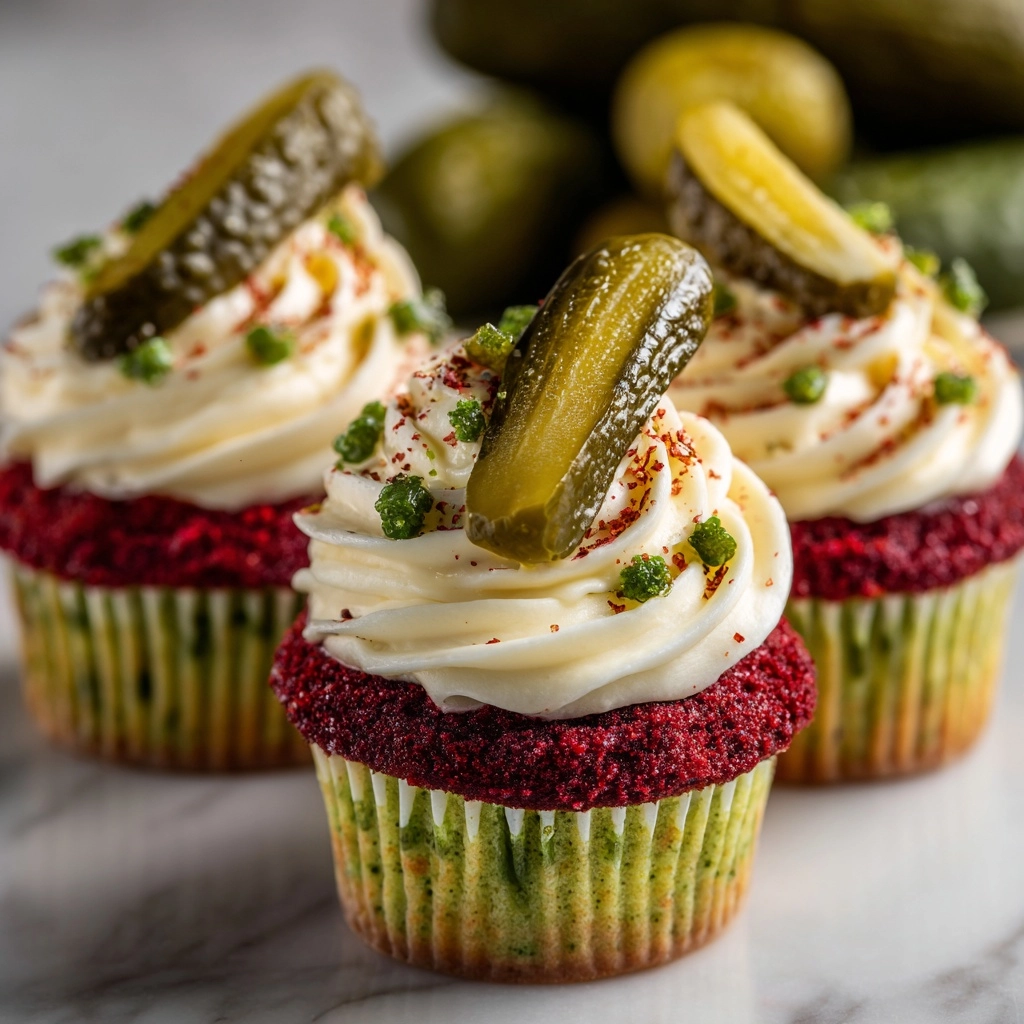 Pickle Cupcakes Recipe - Recipe Image