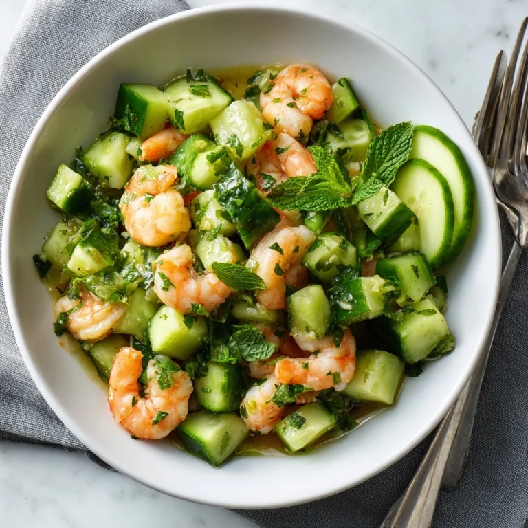 Cucumber Shrimp Salad Recipe