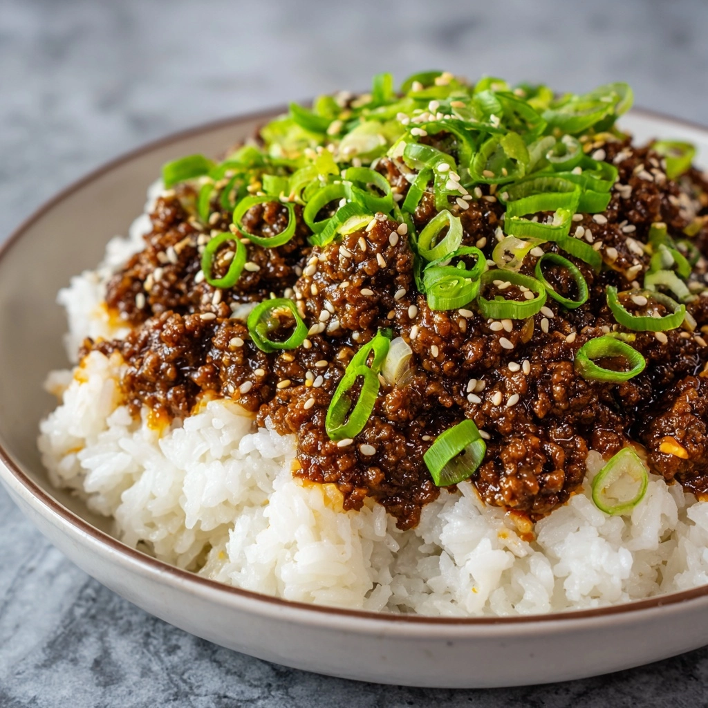 Korean Ground Beef Bowl Recipe - Recipe Image