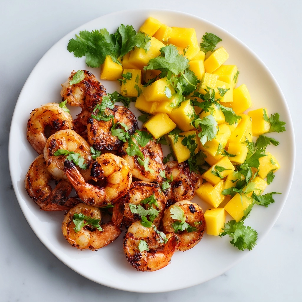 Mango Jalapeño BBQ Shrimp Recipe - Recipe Image