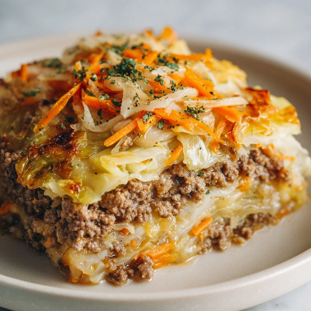 Cabbage and Ground Beef Recipe - Recipe Image