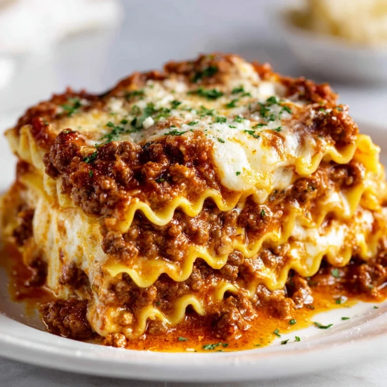 Easy Slow Cooker Lasagna Recipe
