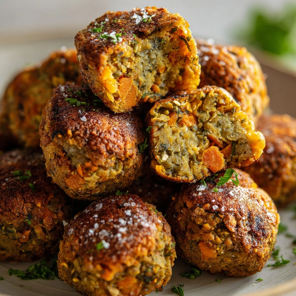 Vegetarian Lentil Meatballs Recipe - Recipe Image