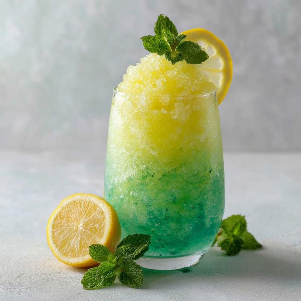 Frozen Mint Lemonade Recipe - Recipe Image