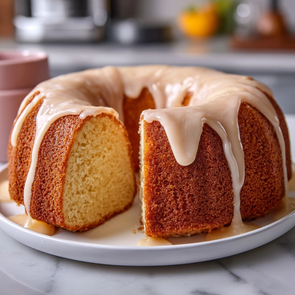 Sour Cream Pound Cake Recipe - Recipe Image