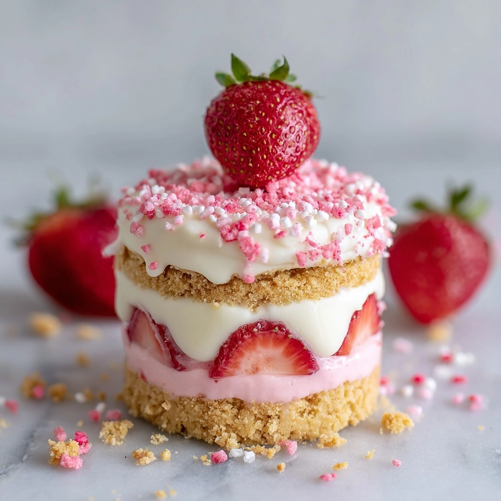Strawberry Crunch Shortcake Cookies Recipe - Recipe Image