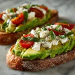 Avocado Feta Toast Delight Recipe