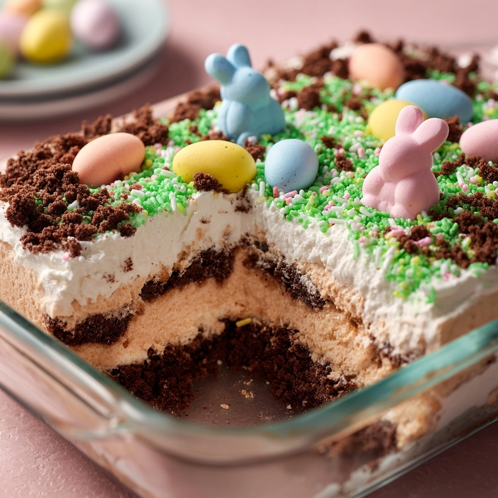 Easter Dirt Cake Recipe - Recipe Image