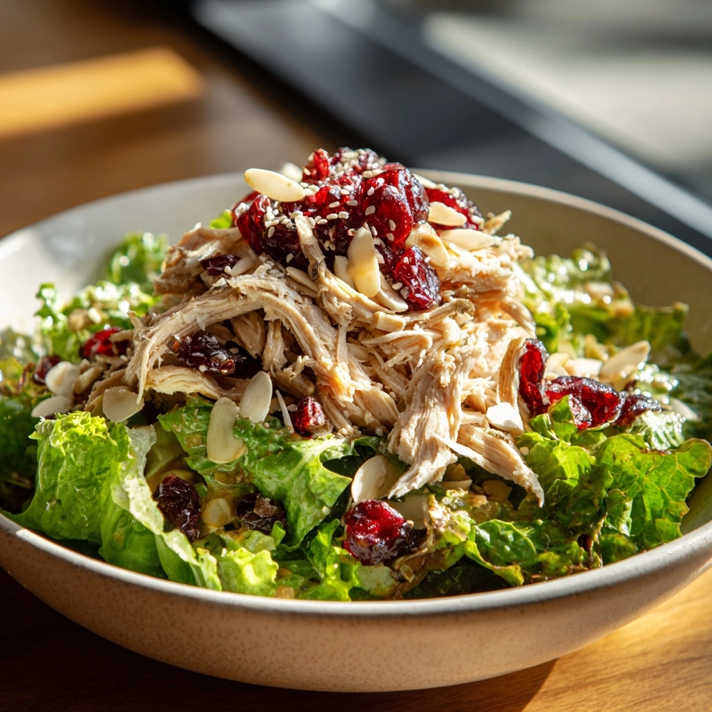 Asian Chicken Cranberry Salad Recipe - Recipe Image