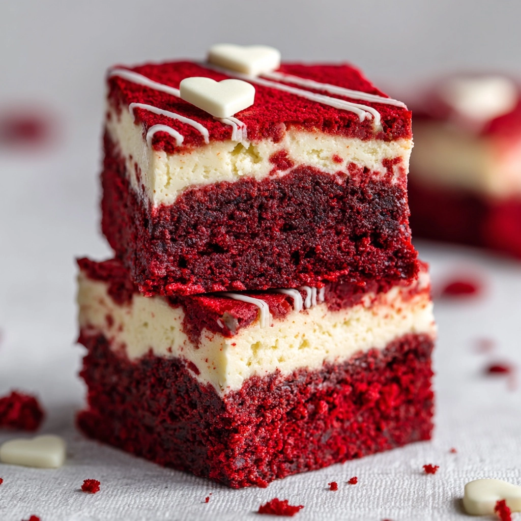 Red Velvet Brownies Recipe - Recipe Image