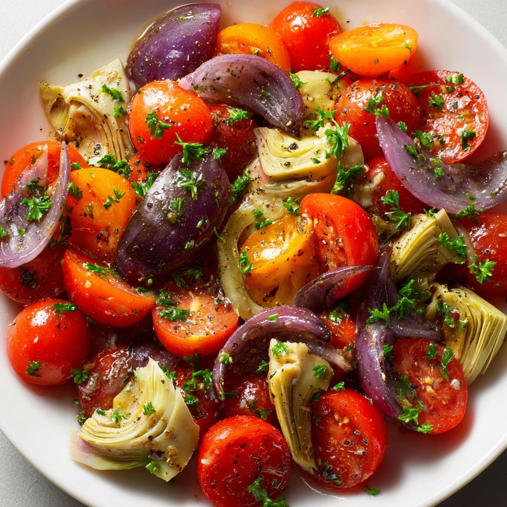 Mediterranean Artichoke Salad Recipe - Recipe Image