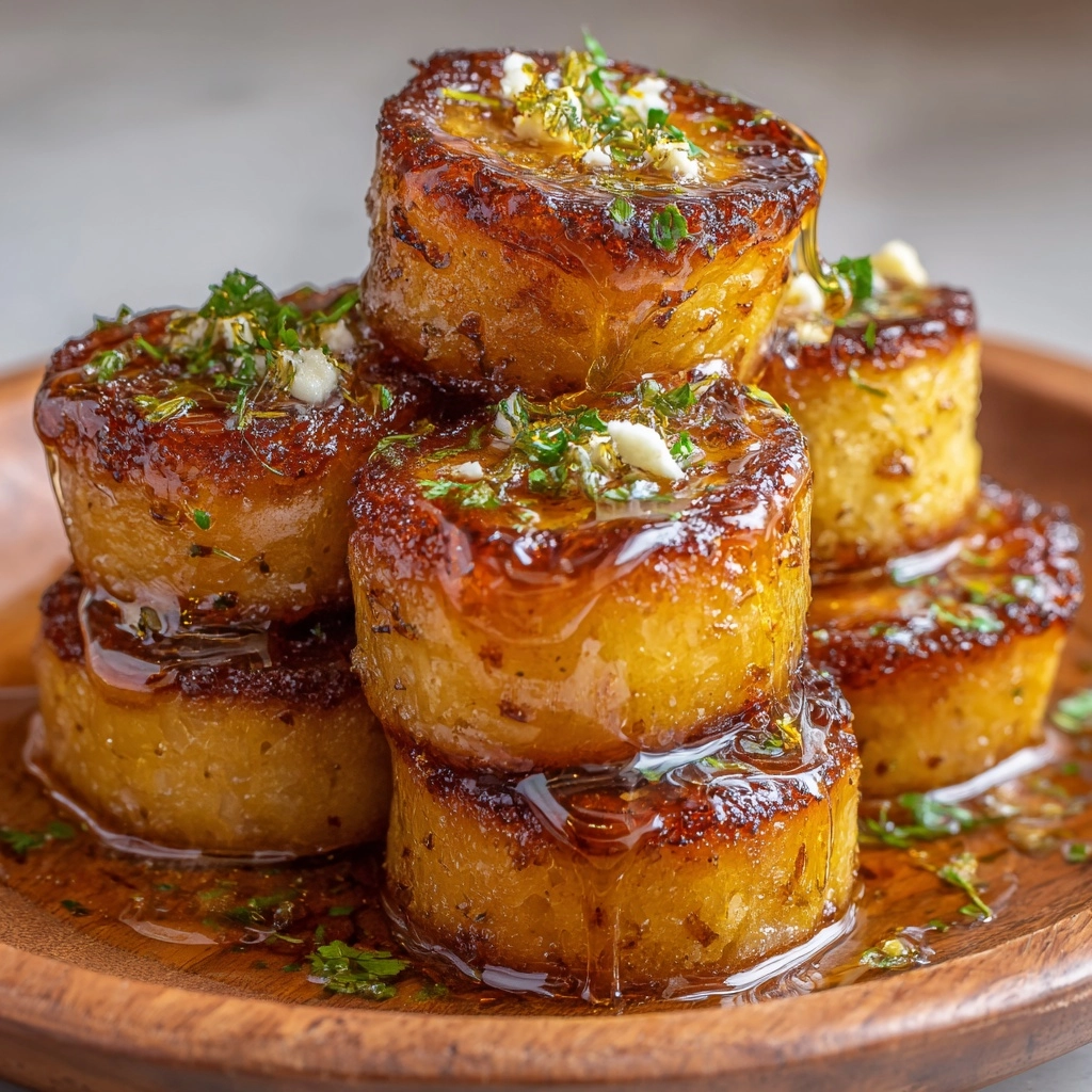 Honey Butter Cornbread Poppers Recipe - Recipe Image