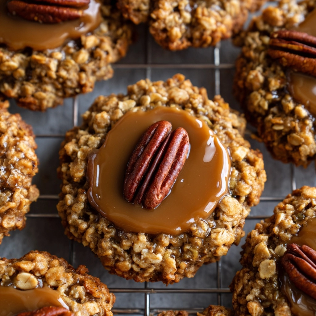 Easy No Bake Pecan Coconut Praline Cookies Recipe - Recipe Image