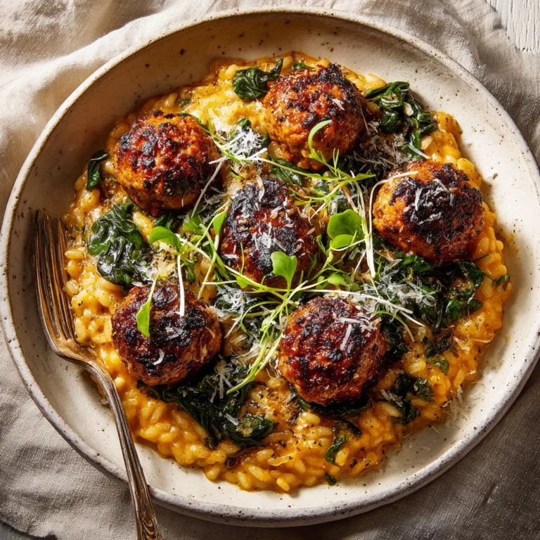 Rosemary Chicken Meatballs Tomato Orzo Recipe