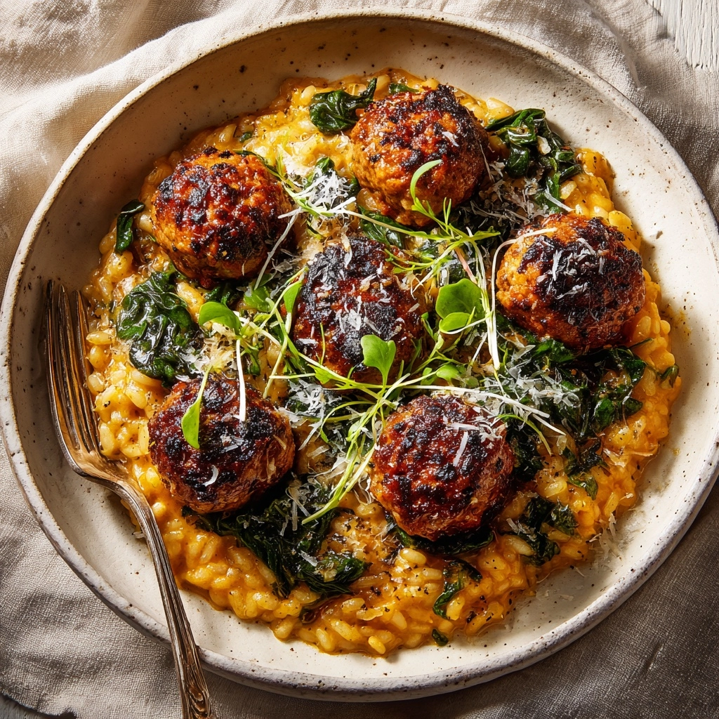 Rosemary Chicken Meatballs Tomato Orzo Recipe
